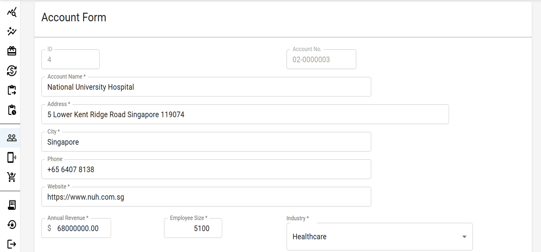 Manage Account