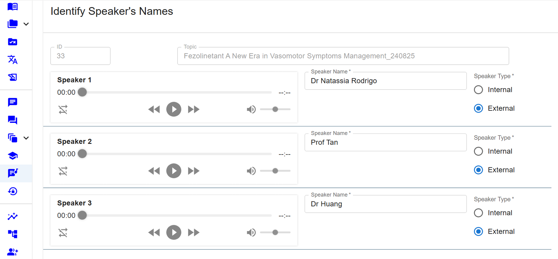 Generative audio insight